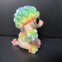 Load image into Gallery viewer, Rainbow the Poodle Dog Beanie Boo
