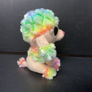 Rainbow the Poodle Dog Beanie Boo