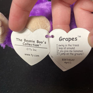 Grapes the Monkey Beanie Boo