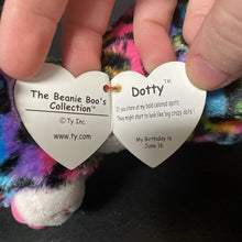 Load image into Gallery viewer, Dotty the Leopard Beanie Boo
