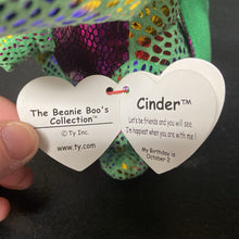 Load image into Gallery viewer, Cinder the Dragon Beanie Boo
