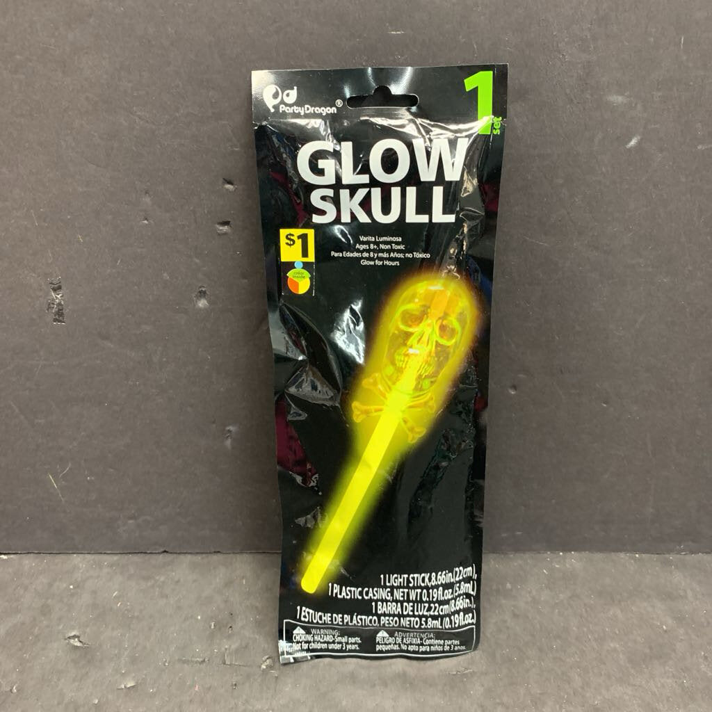 Glow Skull Light Stick (NEW) (Party Dragon)
