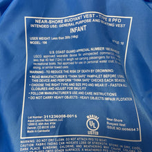 Load image into Gallery viewer, Infant Life Jacket/Life Vest
