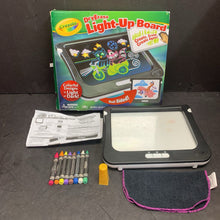 Load image into Gallery viewer, Dry Erase Light Up Drawing Board Battery Operated
