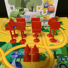 Load image into Gallery viewer, 25pc Railcar Puzzle w/Car Battery Operated
