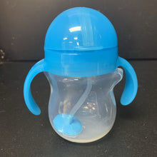 Load image into Gallery viewer, Weighted Straw Sippy Cup w/Handles
