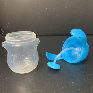 Weighted Straw Sippy Cup w/Handles