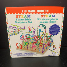 Load image into Gallery viewer, Fuzzy Stick Sculpture Set (Kid Made Modern)

