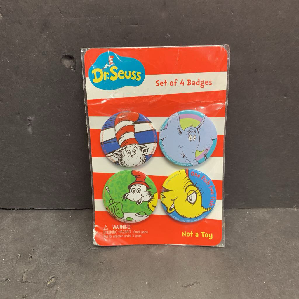 4pk Badge Pins (NEW)