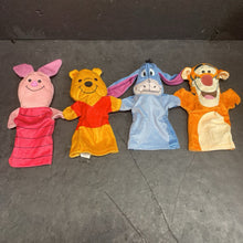 Load image into Gallery viewer, 4pc Pooh &amp; Friends Soft &amp; Cuddly Hand Puppets
