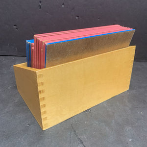 Montessori Sandpaper Letters Set