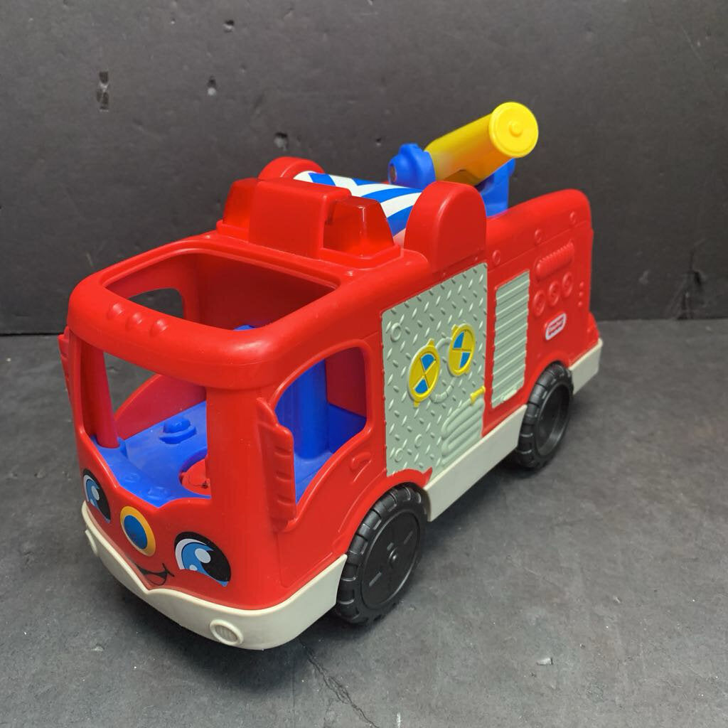 Lights & Sounds Firetruck Battery Operated
