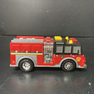 Lights & Sounds Toughest Minis Firetruck Battery Operated