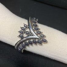 Load image into Gallery viewer, Jeweled Metal Bracelet
