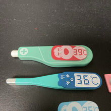Load image into Gallery viewer, Wooden Magnetic Doctor Thermometer Set
