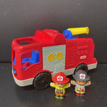Load image into Gallery viewer, Firetruck w/Figures Battery Operated
