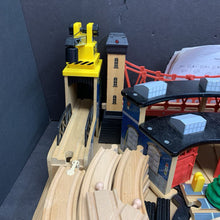 Load image into Gallery viewer, Mountain Rock Wooden Train Track w/Trains &amp; Accessories
