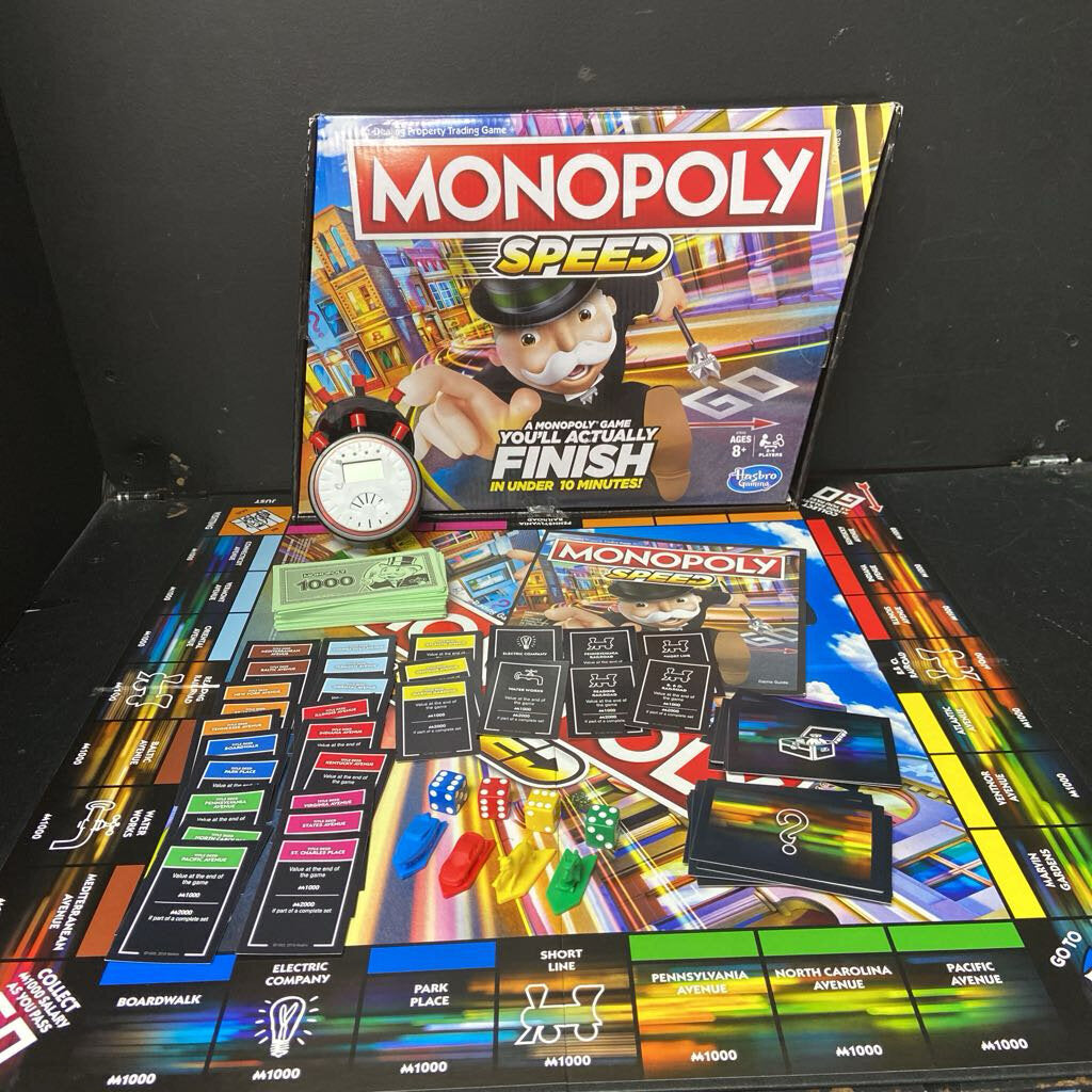 Monopoly Speed Battery Operated
