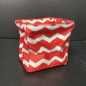 Chevron Mini Storage Organizer Bin