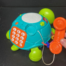 Load image into Gallery viewer, Musical Turtle Happy Phone Battery Operated
