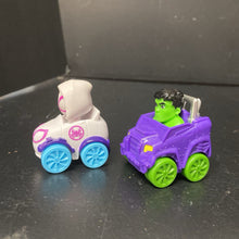 Load image into Gallery viewer, 2pc Spidey &amp; His Amazing Friends Ghost &amp; Hulk Amazing Minis Cars
