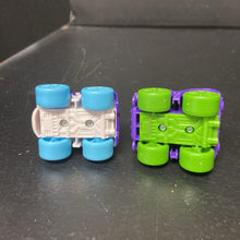 Load image into Gallery viewer, 2pc Spidey &amp; His Amazing Friends Ghost &amp; Hulk Amazing Minis Cars
