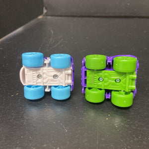2pc Spidey & His Amazing Friends Ghost & Hulk Amazing Minis Cars