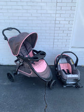 Load image into Gallery viewer, EZ Ride Travel System Stroller &amp; Infant Carseat
