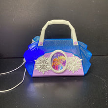 Load image into Gallery viewer, Anna &amp; Elsa Cool Tunes Sing-Along Boombox w/Microphone Battery Operated
