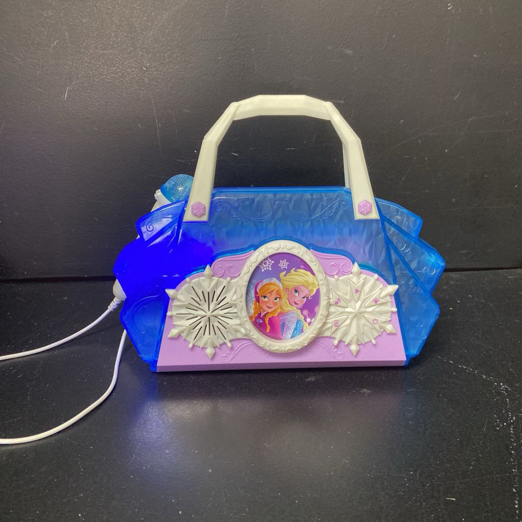 Anna & Elsa Cool Tunes Sing-Along Boombox w/Microphone Battery Operated