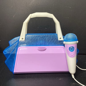 Anna & Elsa Cool Tunes Sing-Along Boombox w/Microphone Battery Operated
