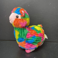 Load image into Gallery viewer, Rainbow Llama Plush
