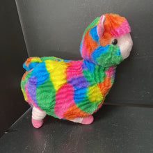 Load image into Gallery viewer, Rainbow Llama Plush
