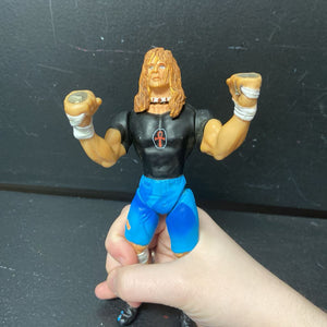 Grip n' Flip Raven Wrestler Figure 1999 Vintage Collectible
