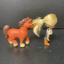 Load image into Gallery viewer, Country Kinz Rodeo Round Up Piper Doll w/Horse
