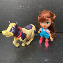 Load image into Gallery viewer, Country Kinz Dairy Dreamer Robyn Doll w/Cow
