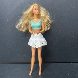Doll in Top & Skirt 1966 Vintage Collectible
