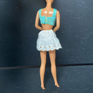 Doll in Top & Skirt 1966 Vintage Collectible