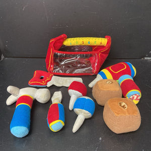 Fill & Spill Soft Sensory Tool Box w/Tools
