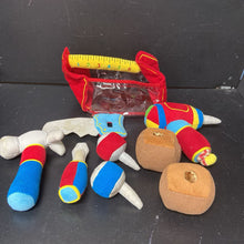 Load image into Gallery viewer, Fill &amp; Spill Soft Sensory Tool Box w/Tools
