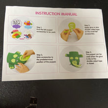 Load image into Gallery viewer, Animal Felt Puppet Craft Kit (NEW)
