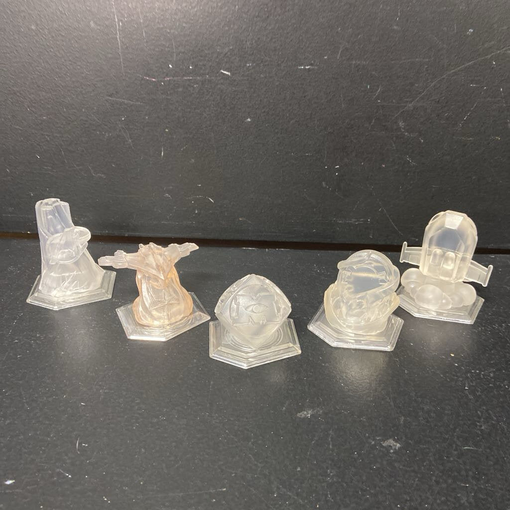 5pk Crystal Clear Starter Figures Set