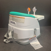 Load image into Gallery viewer, Dine &amp; Discover Portable High Chair w/ 2 attachment rattles &amp; self-storing tray
