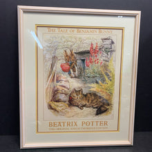 Load image into Gallery viewer, "The Tale of Benjamin Bunny" Framed Picture
