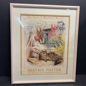 "The Tale of Benjamin Bunny" Framed Picture