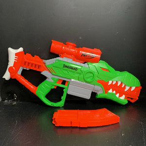 DinoSquad Rex-Rampage Motorized Dart Blaster Gun Battery Operated