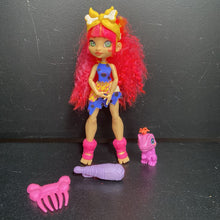 Load image into Gallery viewer, Emberly Doll w/Pet &amp; Accessories (Cave Club)
