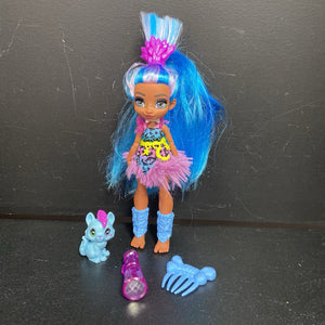 Tella Doll w/Pet & Accessories (Cave Club)