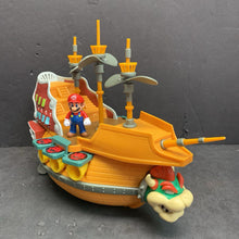 Load image into Gallery viewer, Deluxe Bowser&#39;s Air Ship w/Figures Battery Operated
