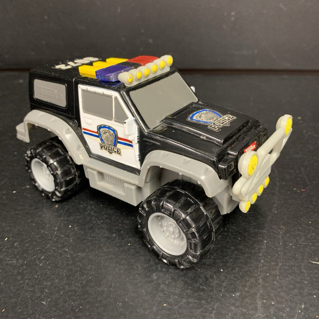 Lights & Sounds Police Truck Battery Operated
